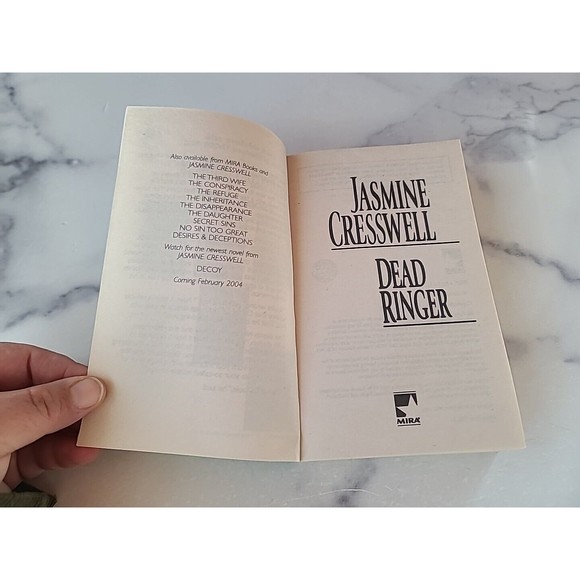Dead Ringer by Jasmine Cresswell (2003, Trade Paperback) - Picture 3 of 10